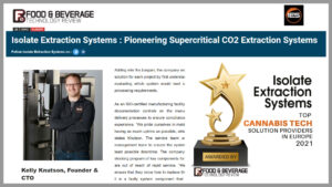 Isolate Extraction Systems top ten in Europe